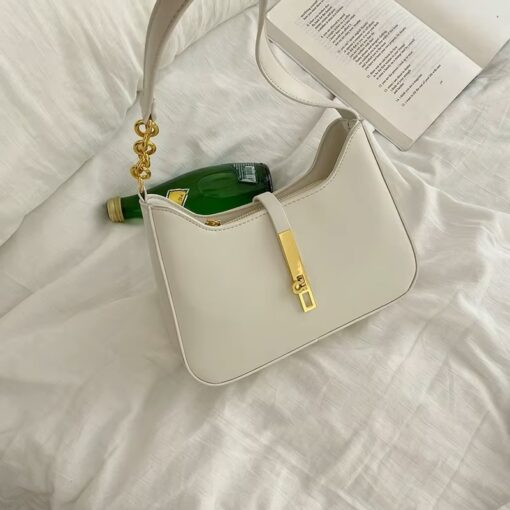 Fashionable PU Leather Shoulder Bag for Women - Image 8