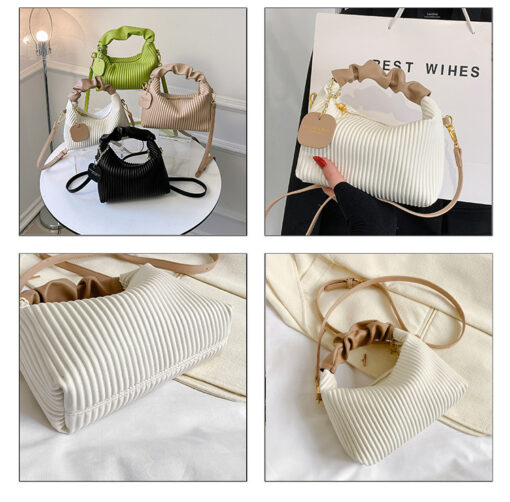 Stylish PU Leather Crossbody Bag for Women - Image 4