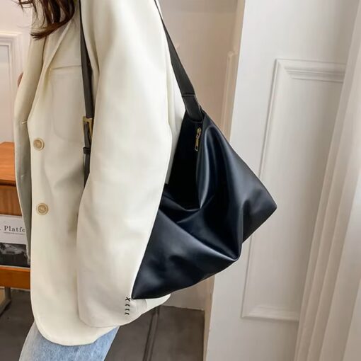 Trendy PU Leather Tote Bag for Women - Image 14