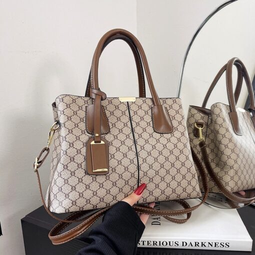 Elegant PU Leather Handbag for Women - Image 15