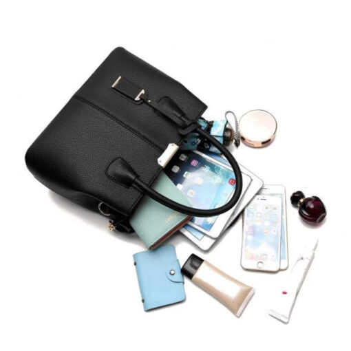 Elegant PU Leather Handbag for Women - Image 9