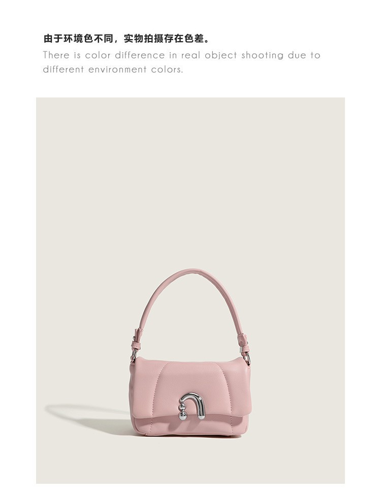 Magnetic Flap PU Leather Shoulder Bag for Women - Image 2