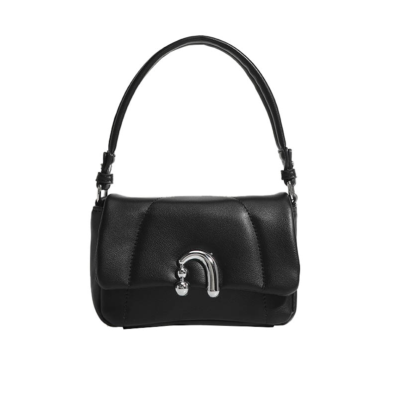Magnetic Flap PU Leather Shoulder Bag for Women