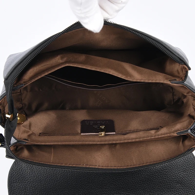 Elegant Flap PU Leather Crossbody Bag for Women - Image 10