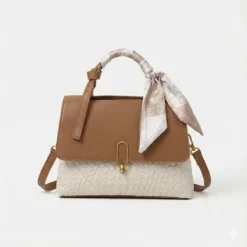 Woven Pattern Shoulder Bag – Trendy Ladies Bag in Bangladesh