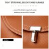 Chic Metal Lock PU Leather Pillow Shoulder Bag for Women 4 1