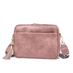 Vintage Tassel Soft PU Leather Messenger Bag for Women