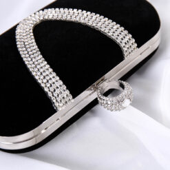 Velvet Rhinestone Evening Clutch Bag for Women - Kohthai Bag Bangladesh Velvet Rhinestone Evening Clutch Bag for Women 2