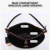 Fashion Vegetable Tanned Leather Rodeo Crossbody Bag for Women 4