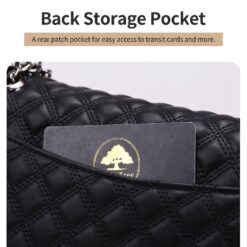 Fashionable High End Chain Small Square Shoulder Bag for Women 18