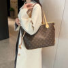 Large Capacity Printed Commuter Tote Bag 10