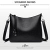 Versatile Soft PU Leather Shoulder Bag for Women 3